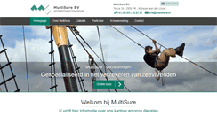 Desktop Screenshot of multisure.nl